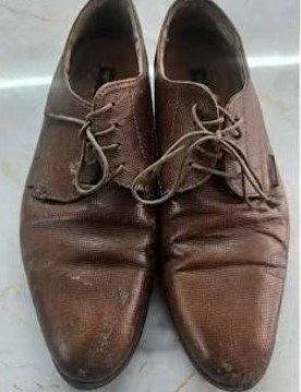Worn Leather Before